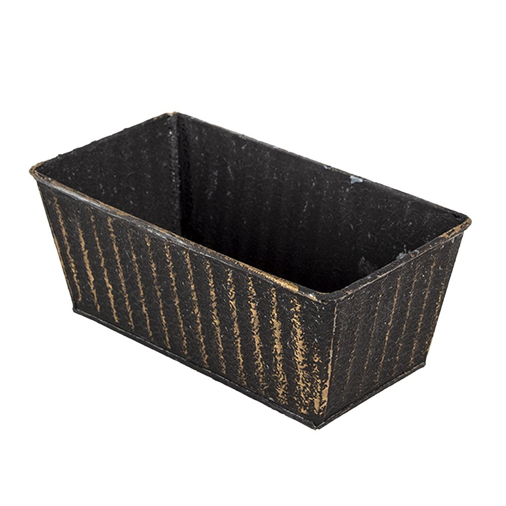 Planthouder Zwart Zink Plantenpot