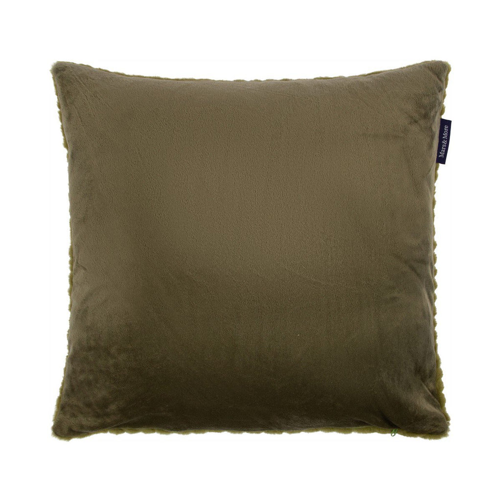 Kussen Visgraat Groen 45x45cm