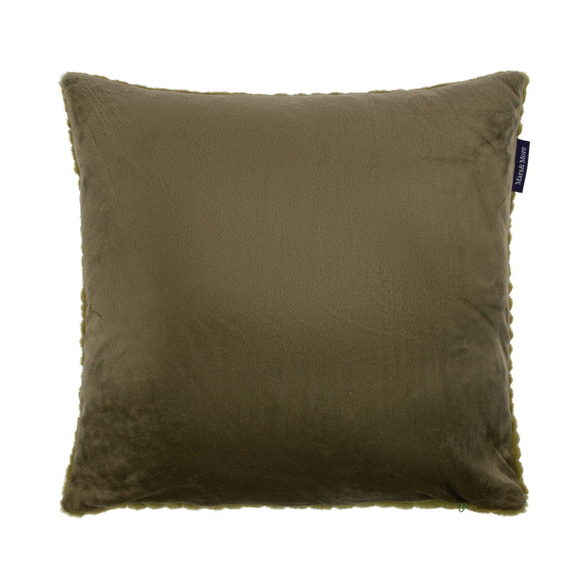Kussen Visgraat Groen 45x45cm