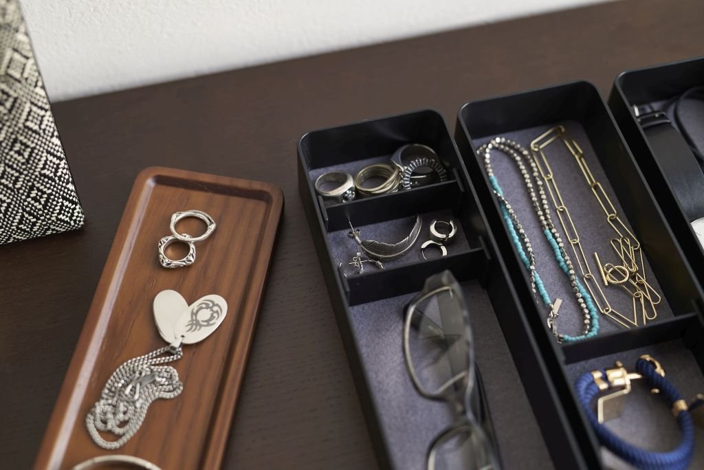 Yamazaki Rin Sieradenorganizer met deksel 3-laags