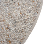 Vloerkleed Stone Licht Beige 462 - Rond ø160 cm