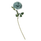Kunstbloem 54 cm Groen Blauw Kunststof