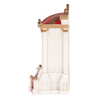 Kerstdecoratie met LED-verlichting en muziek 22x11x23 cm / 3xAA Rood Kunststof