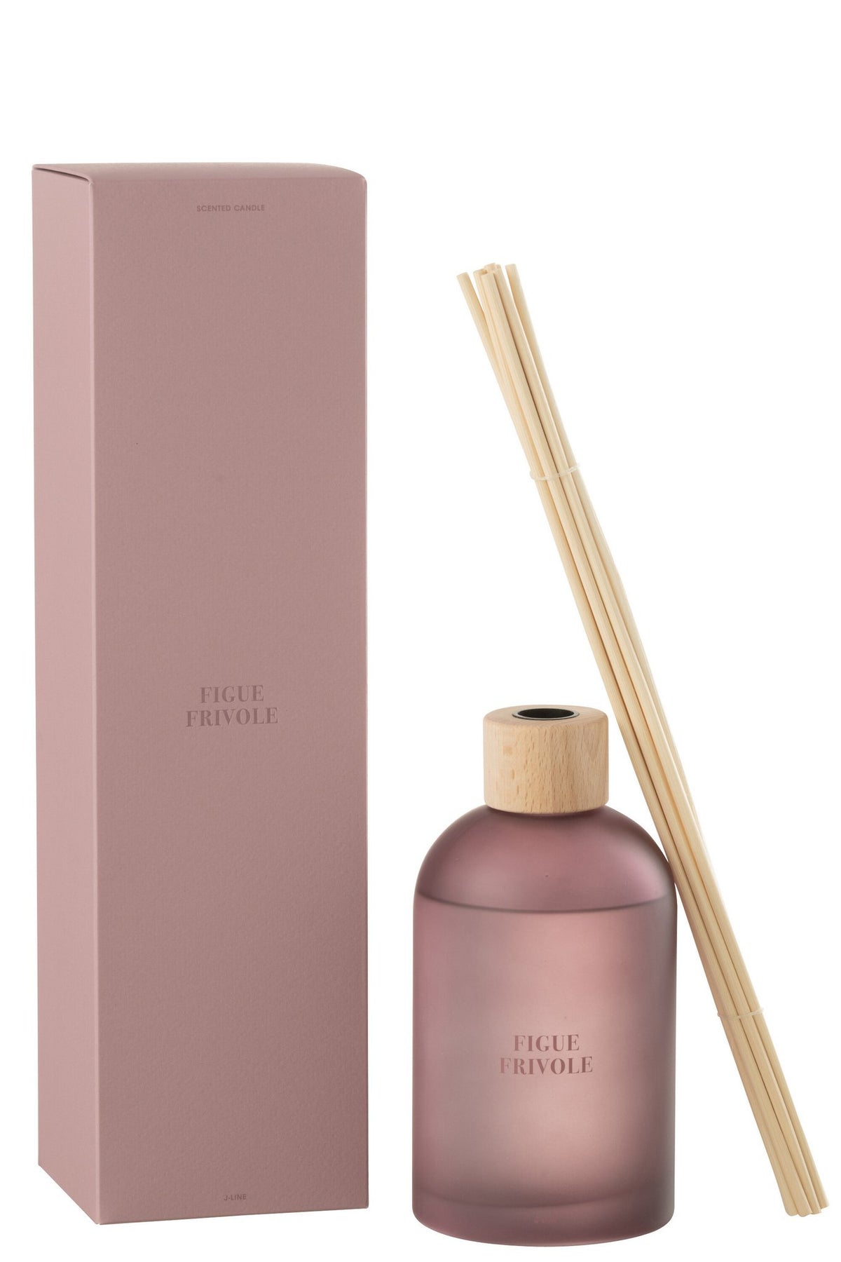 J-Line geurstokjes Accords Essentiels - Frivole Vijg - paars - 550 ml