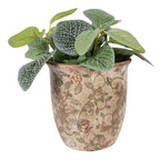 Bloempot Ø 13x13 cm Beige Keramiek