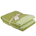 Badhanddoek 70x140cm pistachegroen Pixie - Set van 2