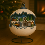 Snowball with music and light: Train