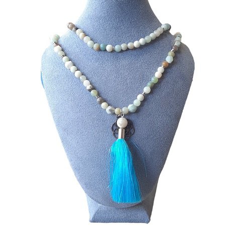 Damesketting Mala met Amazoniet
