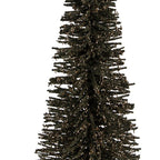 Kerstdecoratie Beeld Kerstboom Ø 20x50 cm Groen Hout