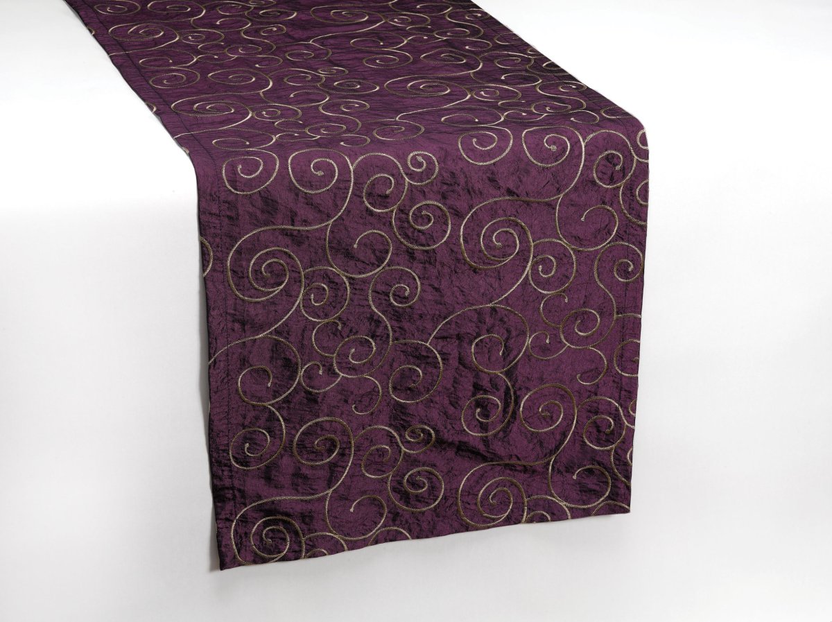 Florence Tafelloper paars 43x240cm