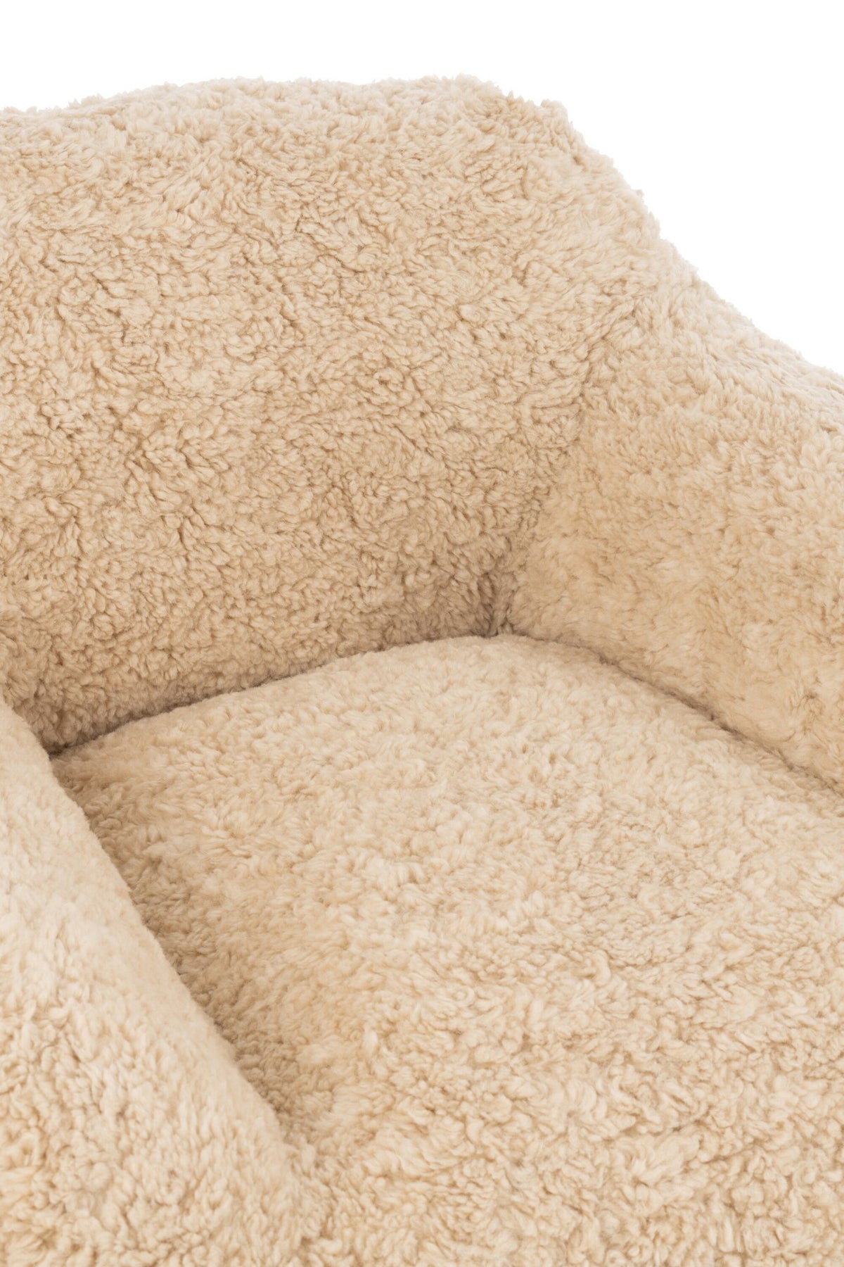 J-Line Bankschaap Polyester Creme Small