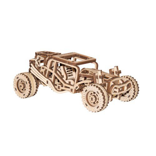 3D Houten Puzzel Buggy, Wooden City, WR336, 15x9x6cm