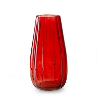 Vaas 'joyce' rood h23,5 d12,5 cm