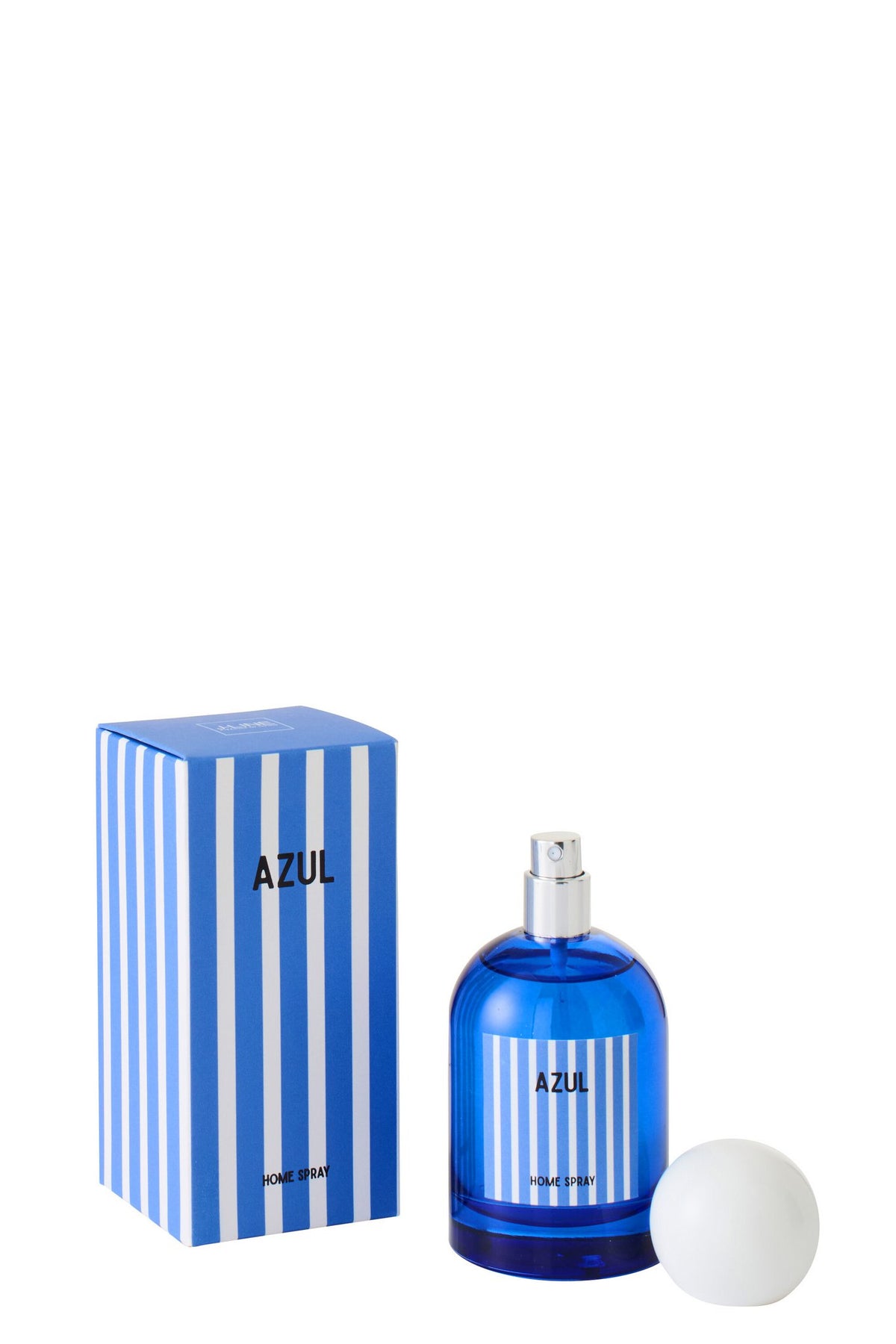 J-Line huisparfum Azul - Salt & Waves - glas - blauw - large