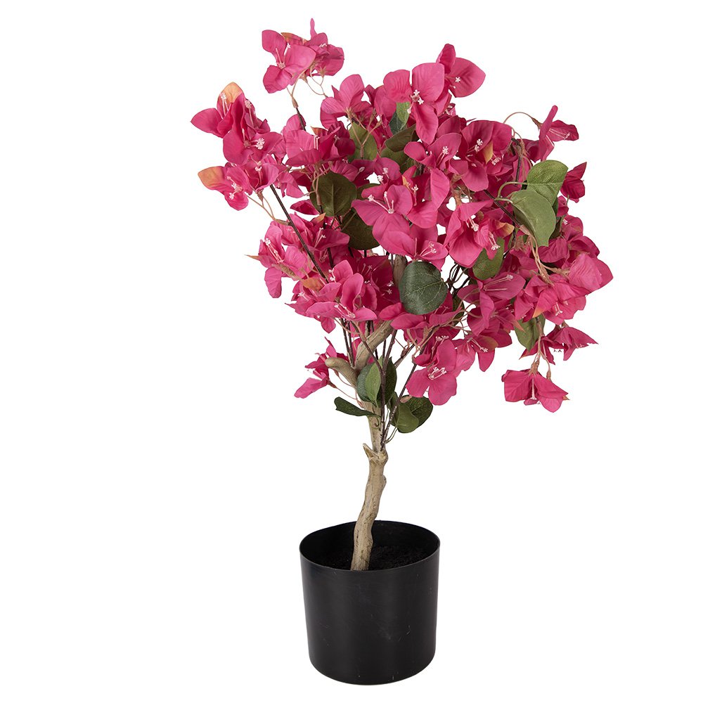 Kunstboom Bougainvillea 30x30x90 cm Roze Kunststof