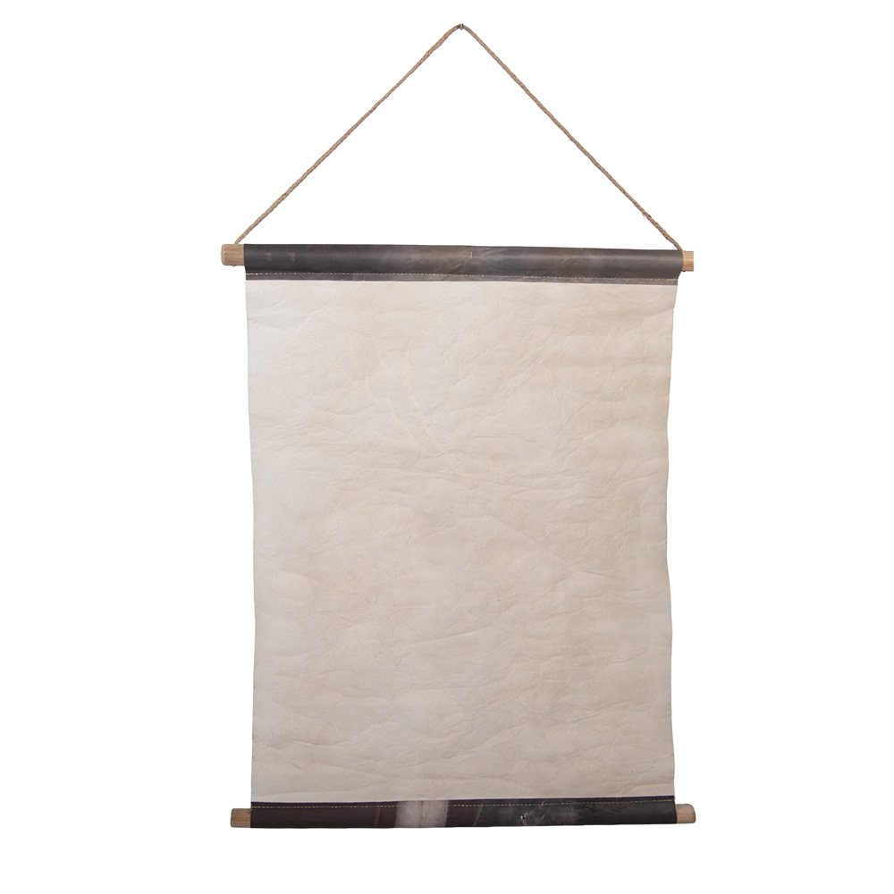 Wandkleed 55x3x75 cm Rood Textiel