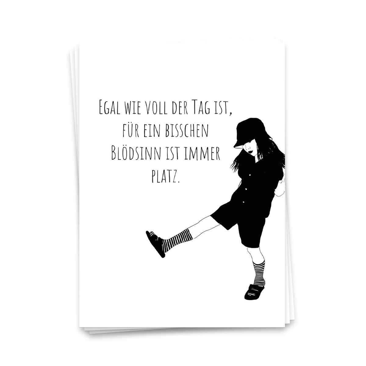 Het maakt niet uit hoe vol de dag is - ansichtkaart 10 set set