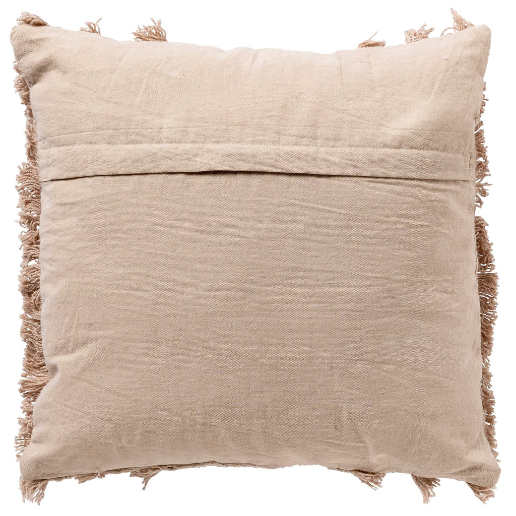 Dutch Decor Fara - Kussen 45x45 cm - 100% katoen - Puimsteen - Beige
