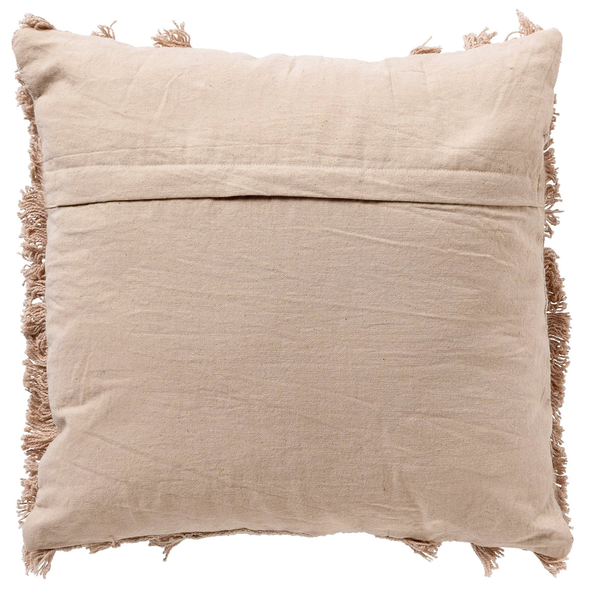 Dutch Decor Fara - Kussen 45x45 cm - 100% katoen - Puimsteen - Beige