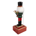 Muziekdoos Notenkraker 12x9x30 cm Rood Hout