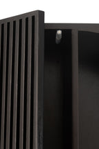 J-Line Rek Mode Mango Hout/Mdf Zwart