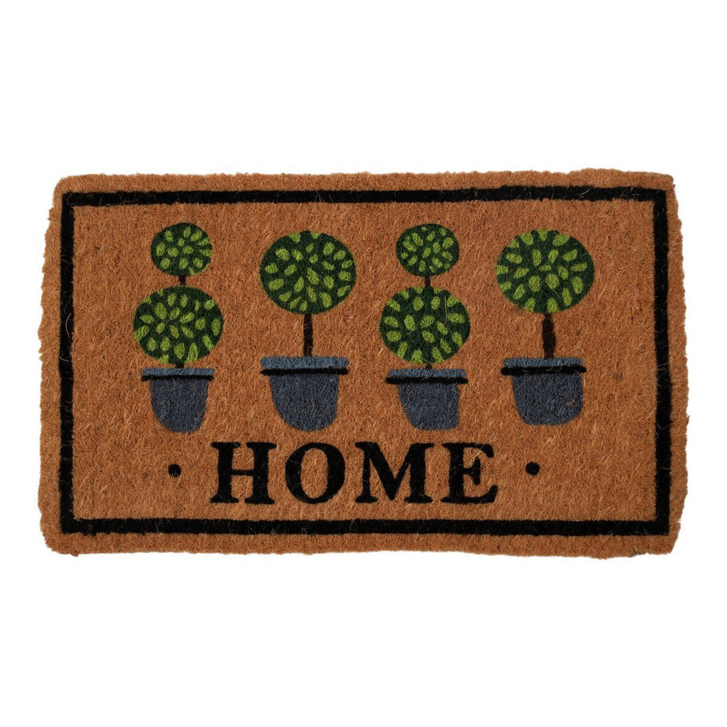 Deurmat Kokos handgeweven home taxus bal 75cm