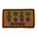 Deurmat Kokos handgeweven home taxus bal 75cm
