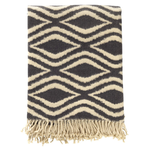 Amorella | Plaid 150x200 cm | Houtskool grijs | Antraciet | Hoii