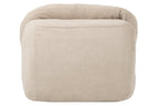 J-Line Gecomprimeerde chaise longue - schuim - ecru