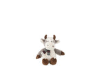 J-Line Koe+Sjaal Pluche Polyester Mix Klein