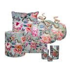 Handgemaakt decoratie fleury pompoen vlinders large
