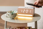 Wekker Retro met licht-LED