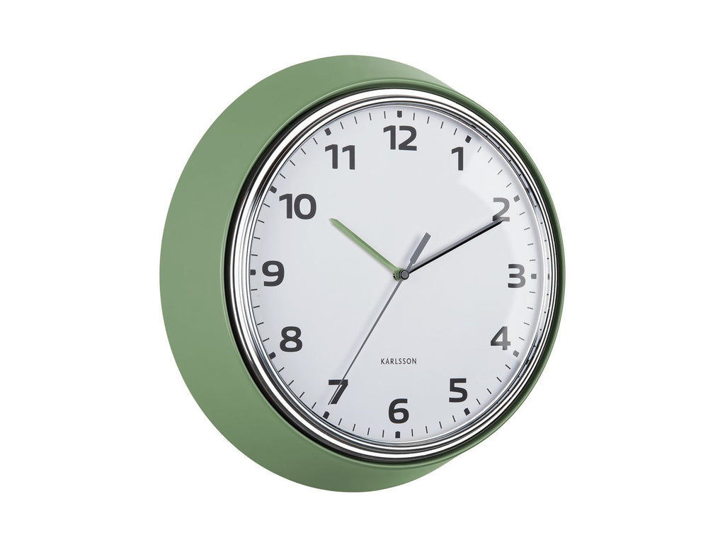Wandklok Modern Retro