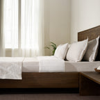 Bedset | Katoen Linnen Jacquard Diamant | Koning, 8-delige set