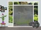 Vliegengordijn Verspringend antraciet 100x232 cm