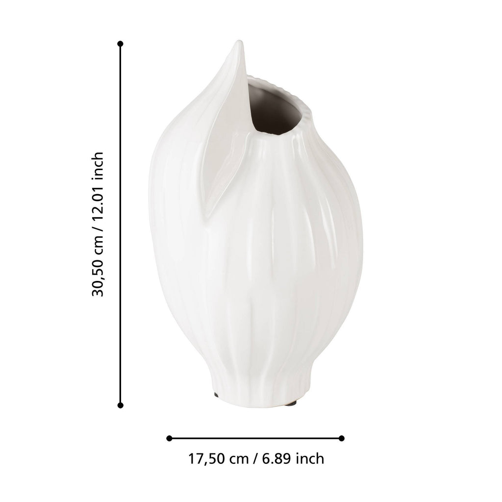 Vaas Otsuchi Wit 18x17x31cm