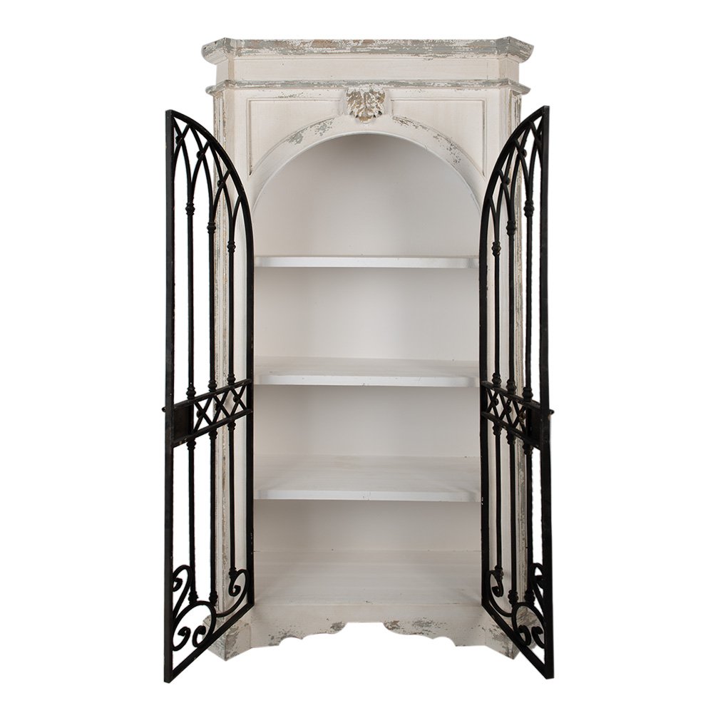 Kast Beige, Zwart 102x42x190 cm