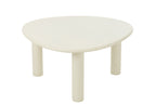J-Line bijzettafel Bali - hout - wit - medium