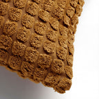 Dutch Decor Rome - Kussen 45x45 cm - Effen kleur - 3D textuur - Chai Tea - Geel