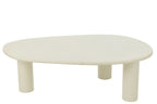 J-Line bijzettafel Bali - hout - wit - large