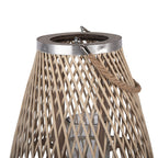 Windlicht Beige Rotan