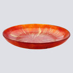 Tijdloze Bowl Pop Groot 30x4 Rood Riet