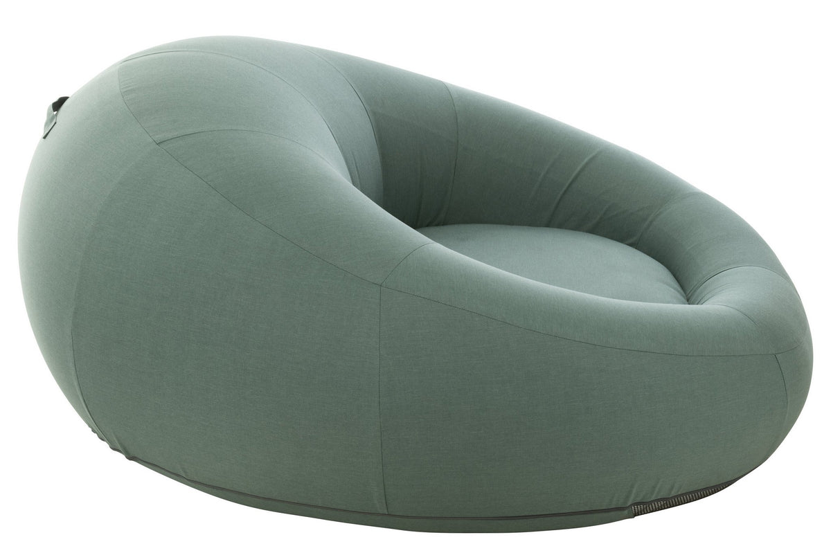 J-Line matras Donut - polyethyleen - groen