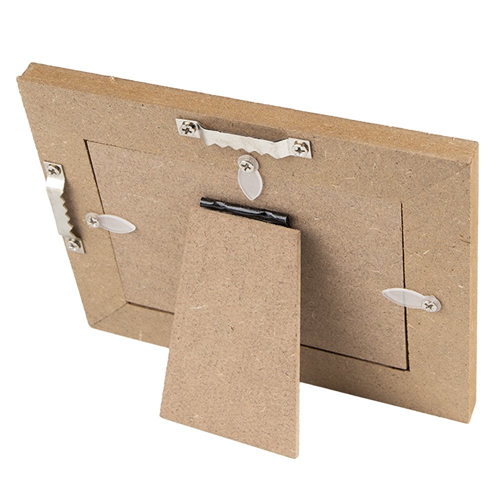 Fotolijst 7x10 cm Bruin Zwart MDF Fotokader