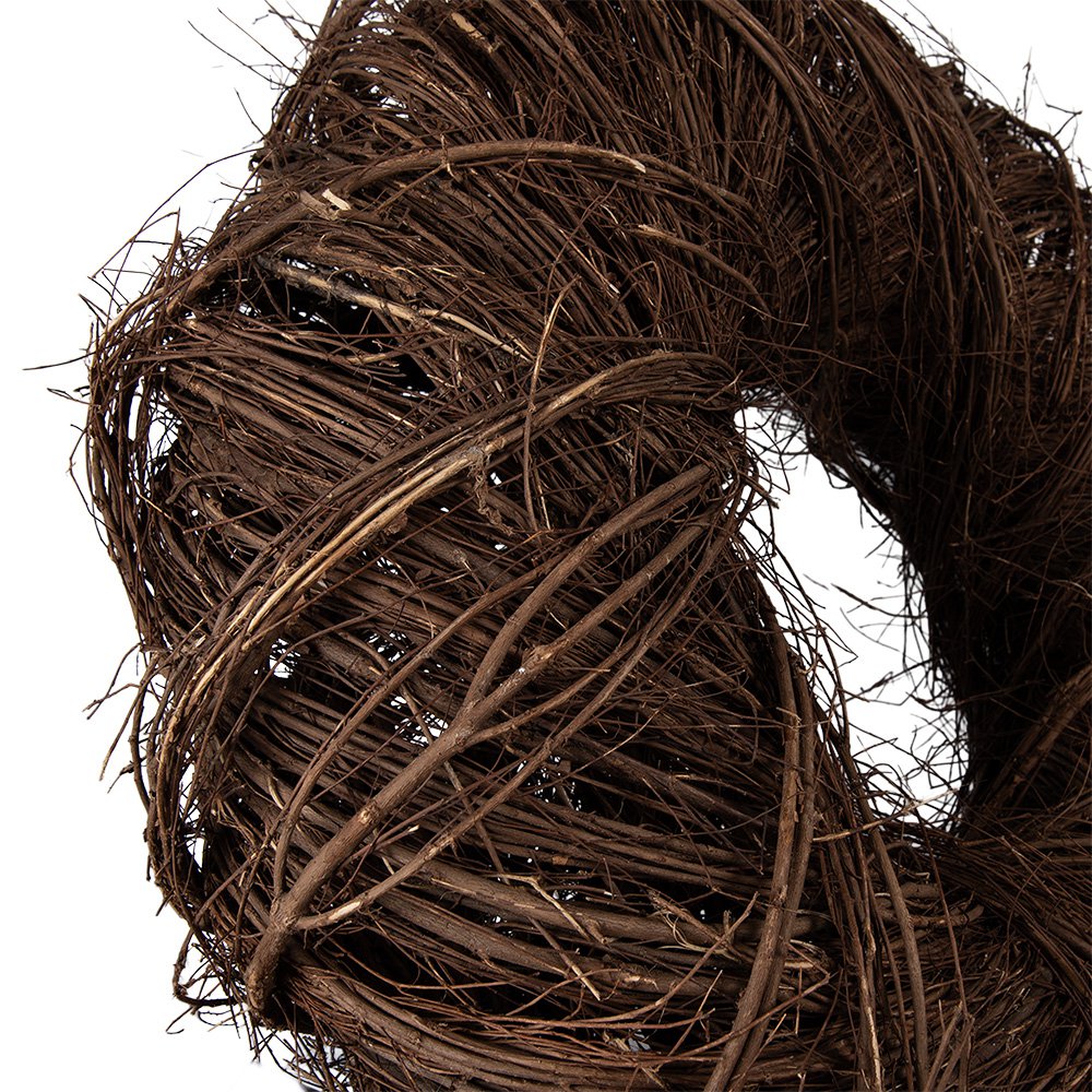 Krans Ø 80x23 cm Bruin Rotan