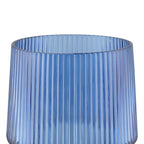 Windlicht Bezamby Blauw 14x14cm