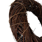 Krans Ø 40x10 cm Bruin Rotan