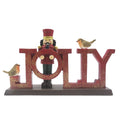 Beeld Notenkraker 18 cm Rood Kunststof Kerstdecoratie