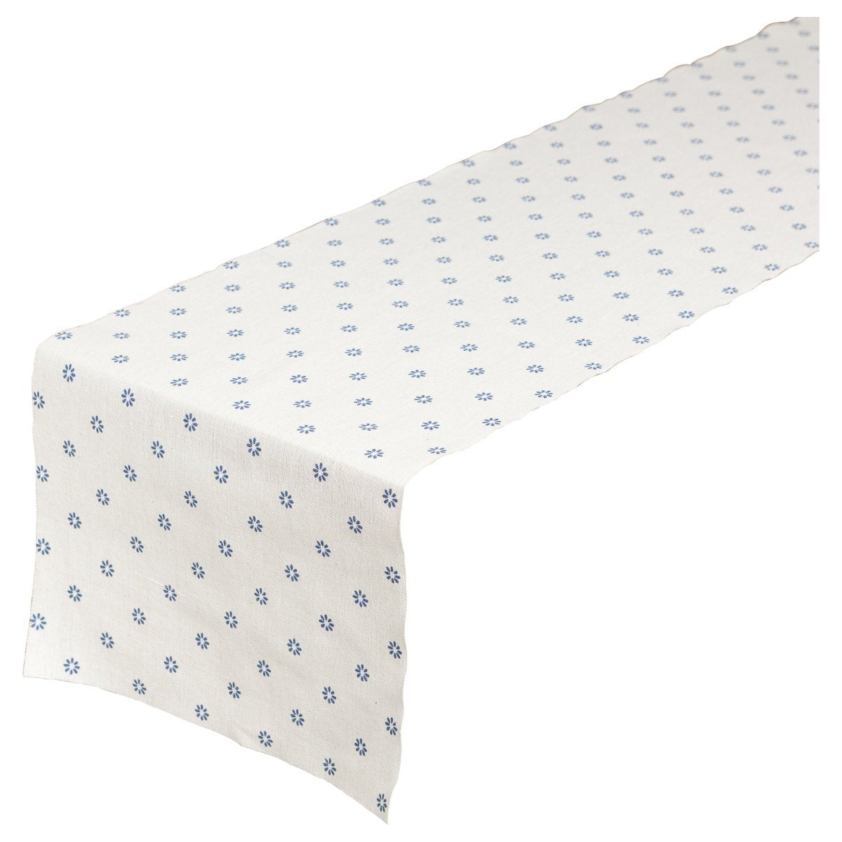 Little Tafelband fleur grijs-blauw 30cmx3mtr (rolled) (20 in box)