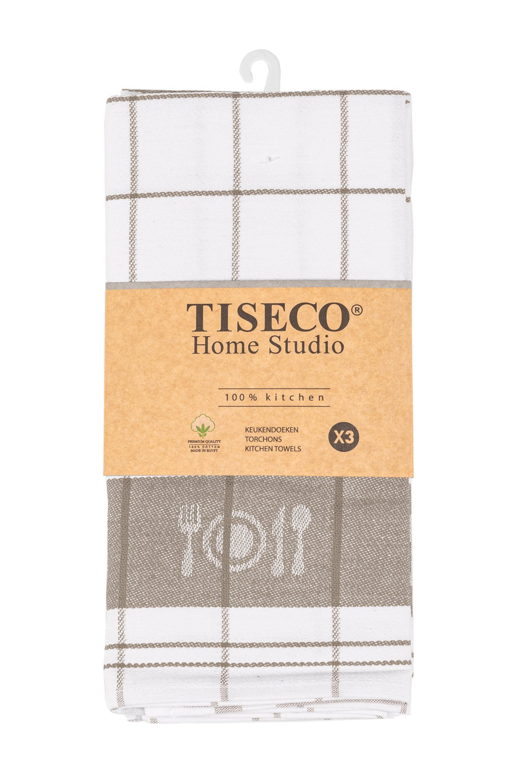 Theedoek Pharao BML - SET/3 - 50x70 cm